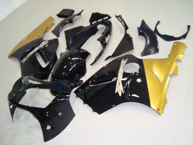 00-01 Black Gold ZX12R Motorcycle Fairings 00-01 Black Gold ZX12R Motorcycle Fairings