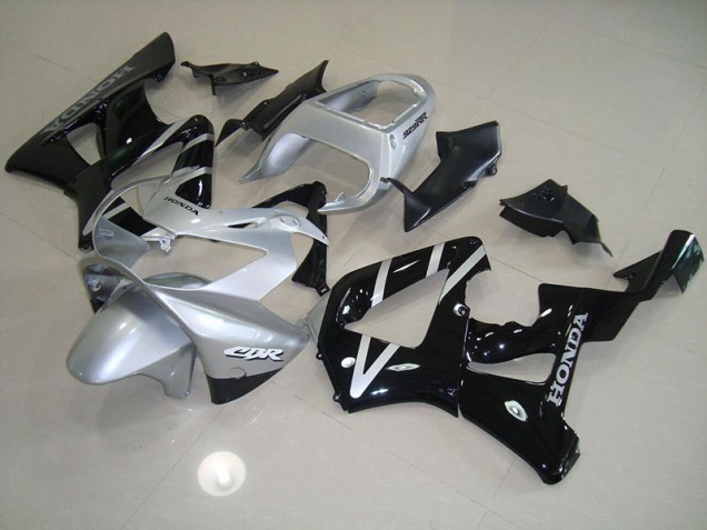 00-01 Black Silver CBR900RR 929 Motorcycle Fairings 00-01 Black Silver CBR900RR 929 Motorcycle Fairings