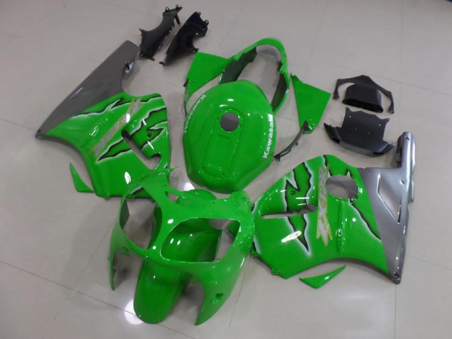 00-01 Green Flame ZX12R Motorcycle Fairings