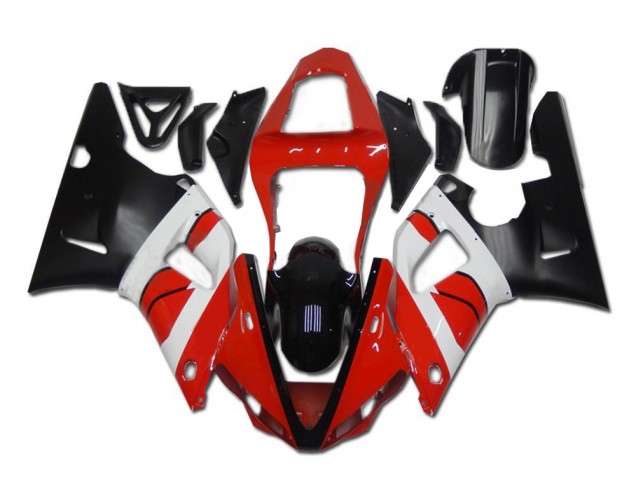 00-01 Red White Black YZF R1 Motorcycle Fairings