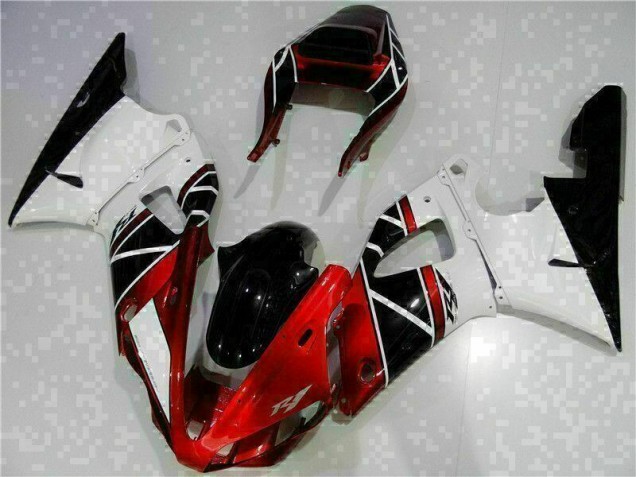 00-01 Red YZF R1 Motorcycle Fairing Kits & Plastic