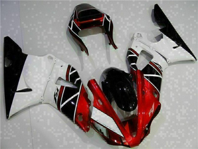 00-01 Red YZF R1 Motorcycle Fairing Kits & Plastic