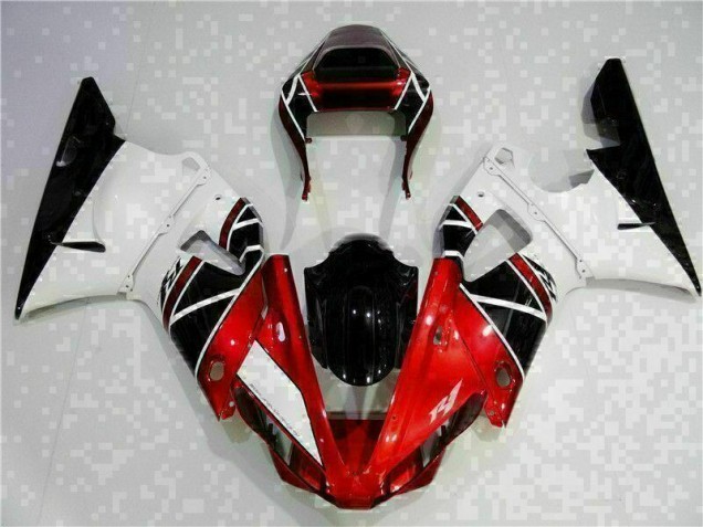 00-01 Red YZF R1 Motorcycle Fairing Kits & Plastic