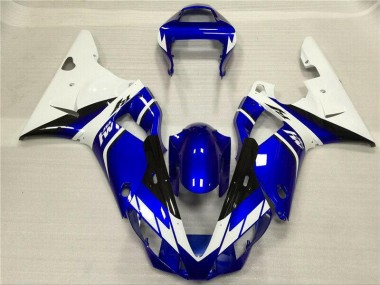 00-01 White Blue YZF R1 Motorcycle Fairings