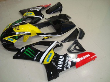 00-01 Yellow Monster YZF R1 Motorcycle Fairings