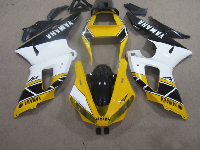 00-01 Yellow White Black YZF R1 Motorcycle Fairings