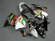00-02 Black White Eurobet ZX6R Motorcycle Fairings 00-02 Black White Eurobet ZX6R Motorcycle Fairings