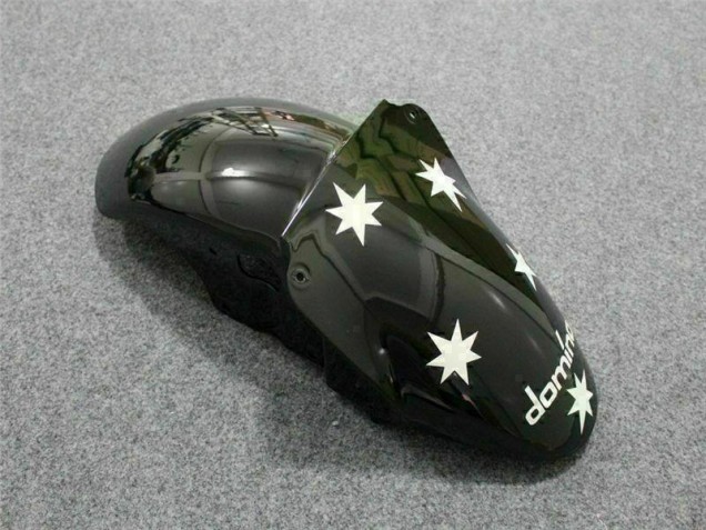 00-02 Black White Eurobet ZX6R Motorcycle Fairings 00-02 Black White Eurobet ZX6R Motorcycle Fairings
