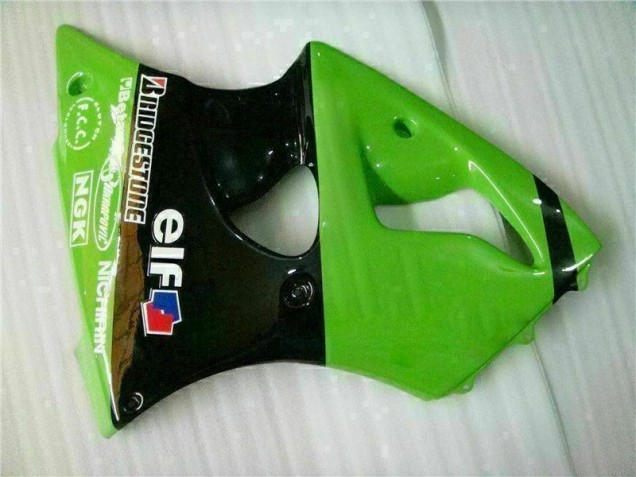 00-02 Green Black ZX6R Full Motorcycle Fairing Kits 00-02 Green Black ZX6R Full Motorcycle Fairing Kits