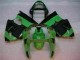 00-02 Green Black ZX6R Motorcycle Bodywork 00-02 Green Black ZX6R Motorcycle Bodywork