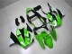 00-02 Green White Black ZX6R Motorcycle Fairings