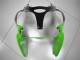 00-02 Green White Black ZX6R Motorcycle Fairings