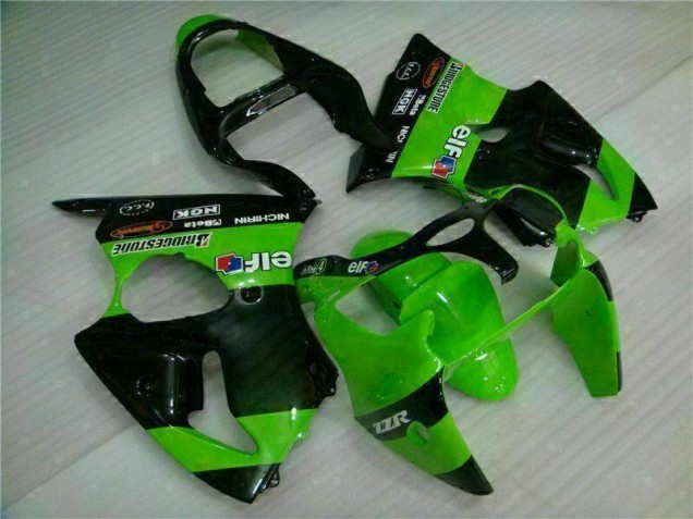 00-02 Green ZX6R Motorcycle Fairings 00-02 Green ZX6R Motorcycle Fairings