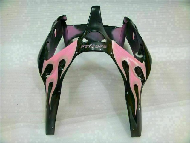 00-02 Pink ZX6R Motorcycle Fairings 00-02 Pink ZX6R Motorcycle Fairings