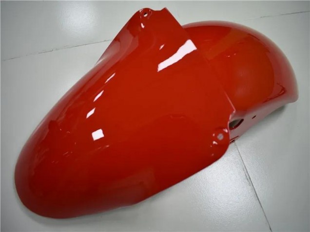 00-02 Red Black White ZX6R Motorcycle Fairings 00-02 Red Black White ZX6R Motorcycle Fairings