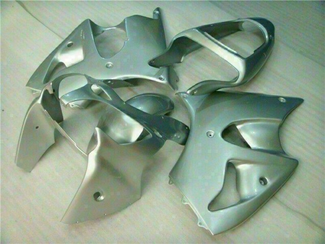 00-02 Silver ZX6R Motorcycle Fairings