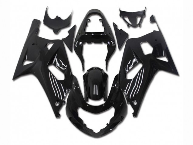 01-03 Black GSXR 600/750 Full Motorcycle Fairing Kits 01-03 Black GSXR 600/750 Full Motorcycle Fairing Kits