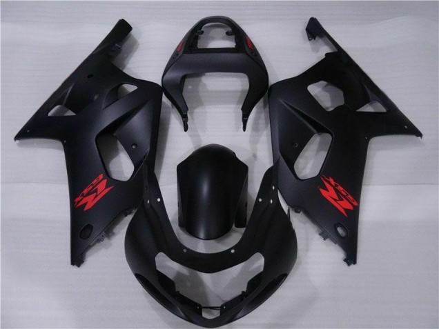 01-03 Black GSXR 600/750 Motorcycle Fairing Kits 01-03 Black GSXR 600/750 Motorcycle Fairing Kits