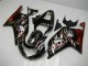 01-03 Black GSXR 600/750 Motorcycle Fairing Kits & Plastic