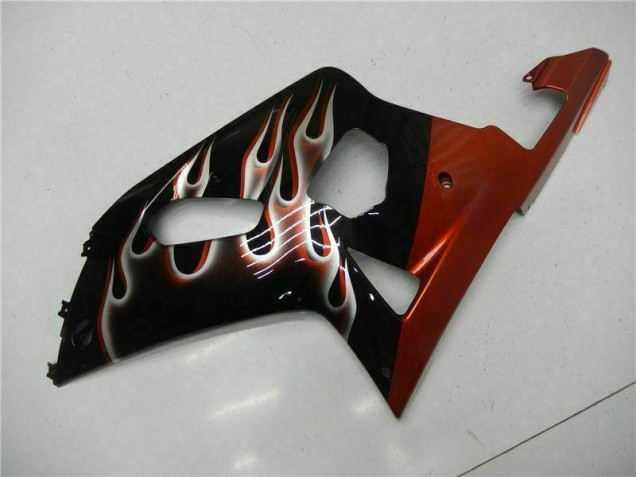 01-03 Black GSXR 600/750 Motorcycle Fairing Kits & Plastic