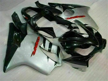 01-03 Black Silver CBR600 F4i Motorcycle Fairing