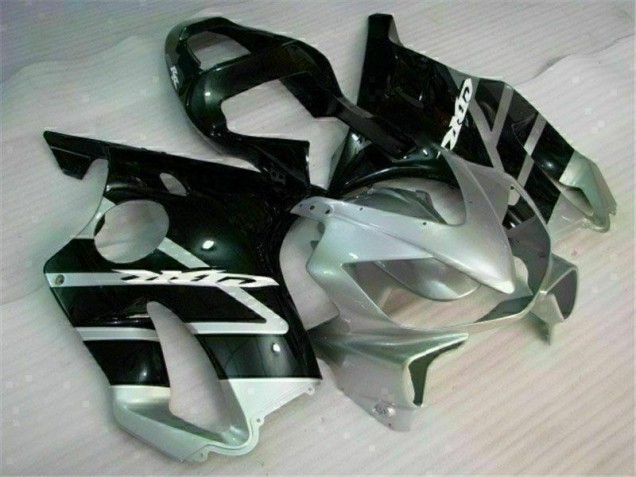 01-03 Black Silver CBR600 F4i Motorcycle Fairings 01-03 Black Silver CBR600 F4i Motorcycle Fairings