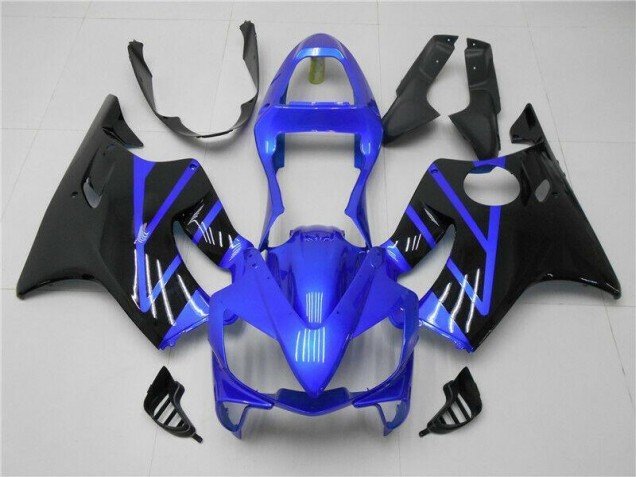 01-03 Blue Black CBR600 F4i Motorcycle Fairing