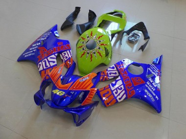 01-03 Blue Rossi CBR600 F4i Motorcycle Fairings