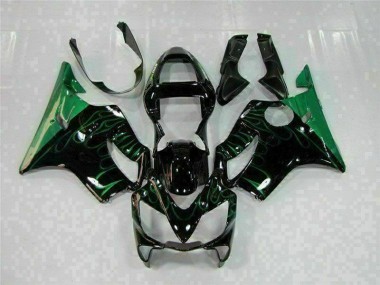 01-03 Green CBR600 F4i Motorcycle Fairings
