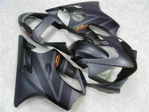 01-03 Matte Black CBR600 F4i Motorcycle Fairings 01-03 Matte Black CBR600 F4i Motorcycle Fairings