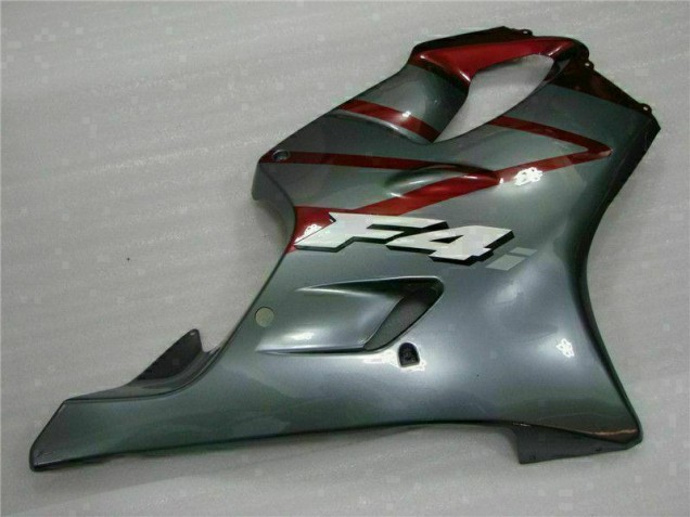 01-03 Red Silver CBR600 F4i Motorcycle Fairing 01-03 Red Silver CBR600 F4i Motorcycle Fairing