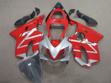 01-03 Red Silver CBR600 F4i Motorcycle Fairings