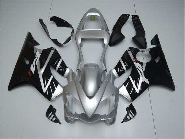 01-03 Silver Black CBR600 F4i Motorcycle Fairings 01-03 Silver Black CBR600 F4i Motorcycle Fairings