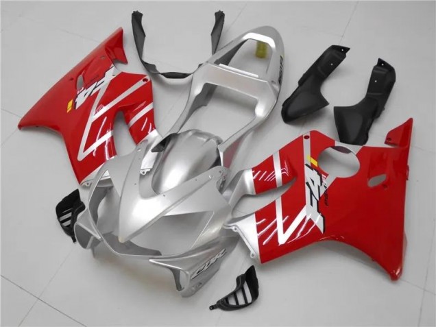01-03 Silver Red CBR600 F4i Motorcycle Fairings