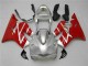 01-03 Silver Red CBR600 F4i Motorcycle Fairings