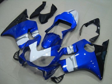 01-03 White Blue Black CBR600 F4i Motorcycle Fairings