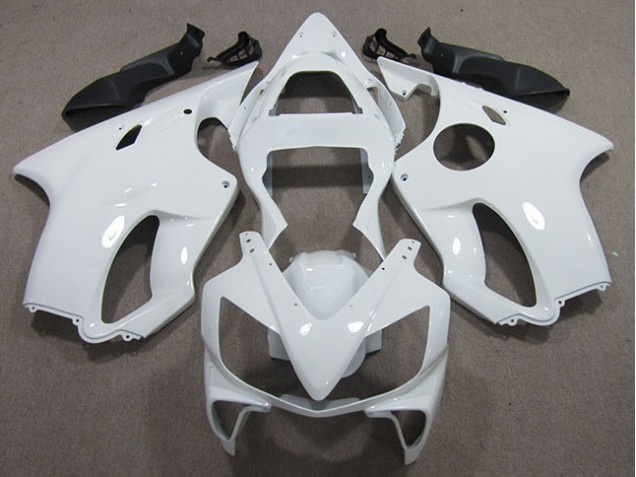 01-03 White CBR600 F4i Motorcycle Fairing 01-03 White CBR600 F4i Motorcycle Fairing