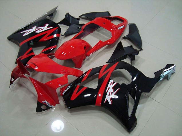 02-03 Black Red CBR900RR 954 Motorcycle Fairings 02-03 Black Red CBR900RR 954 Motorcycle Fairings