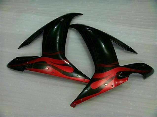02-03 Black Red YZF R1 Motorcycle Fairing 02-03 Black Red YZF R1 Motorcycle Fairing