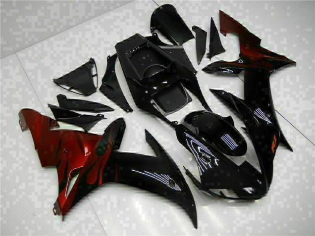 02-03 Black YZF R1 Motorbike Fairings & Bodywork 02-03 Black YZF R1 Motorbike Fairings & Bodywork