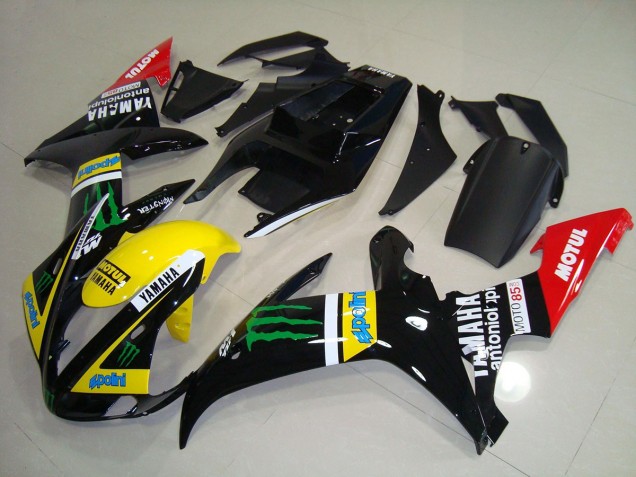 02-03 Monster Drink Graphic YZF R1 Motorcycle Fairings 02-03 Monster Drink Graphic YZF R1 Motorcycle Fairings