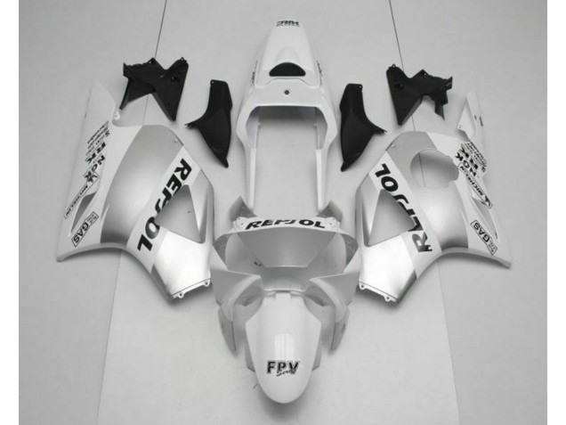 02-03 White Silver Black Repsol CBR900RR 954RR Motorcycle Fairings 02-03 White Silver Black Repsol CBR900RR 954RR Motorcycle Fairings