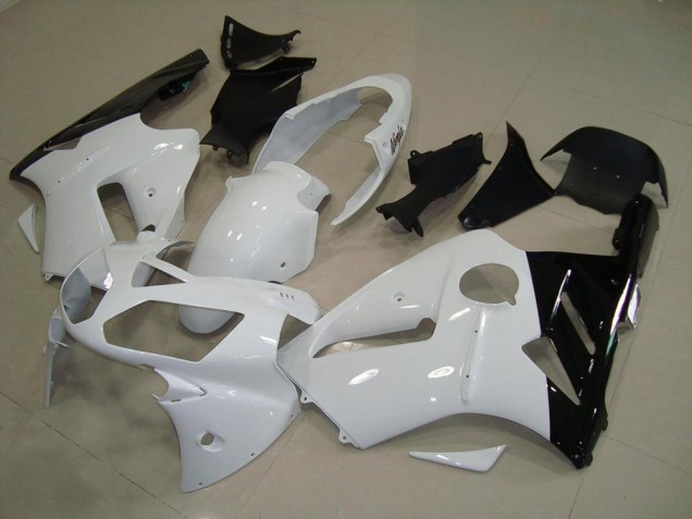 02-06 White Black ZX12R Motorcycle Fairings 02-06 White Black ZX12R Motorcycle Fairings