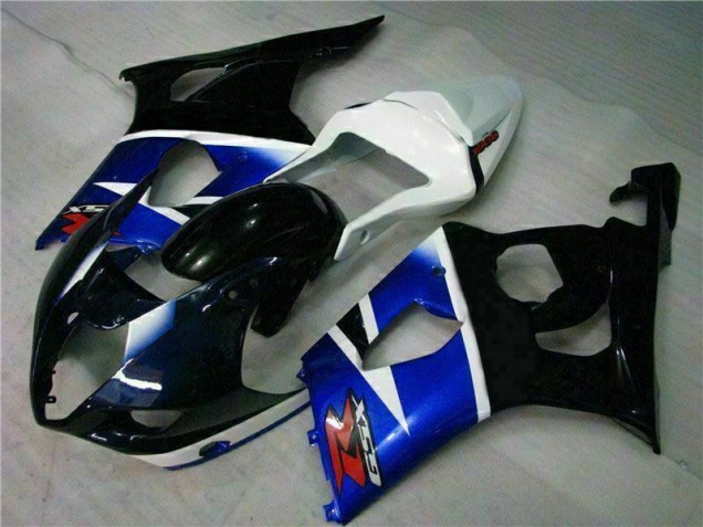 03-04 Black Blue GSXR 1000 Full Motorcycle Fairing Kits