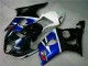 03-04 Black Blue GSXR 1000 Full Motorcycle Fairing Kits