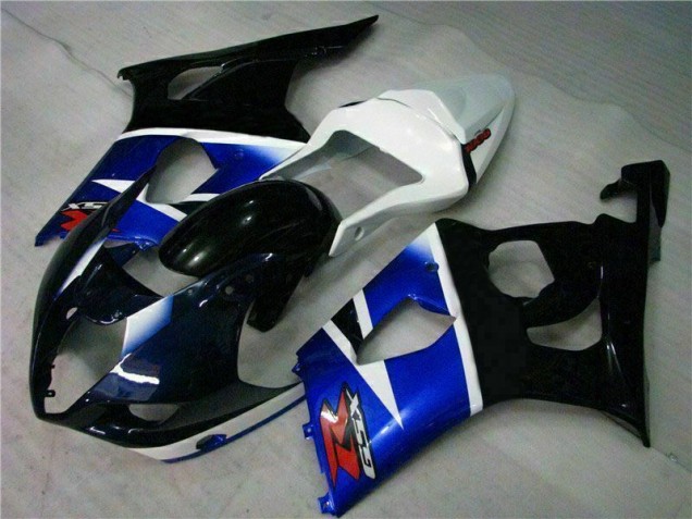 03-04 Black Blue GSXR 1000 Motorcycle Bodywork 03-04 Black Blue GSXR 1000 Motorcycle Bodywork