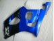 03-04 Black Blue GSXR 1000 Motorcycle Fairing