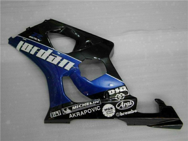03-04 Black Blue GSXR 1000 Motorcycle Fairings