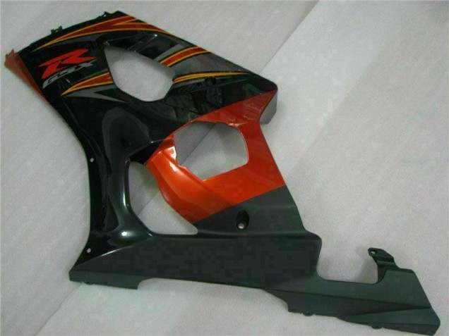 03-04 Black GSXR 1000 Motorcycle Fairing Kits 03-04 Black GSXR 1000 Motorcycle Fairing Kits