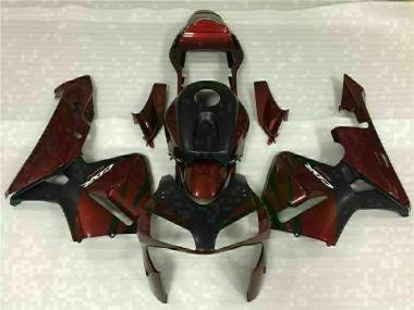 03-04 Black Red CBR600RR Motorcycle Fairings